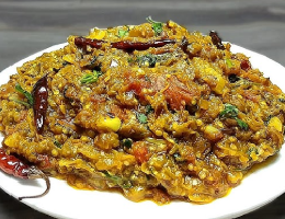Kola, Begun, Alu Bhurta